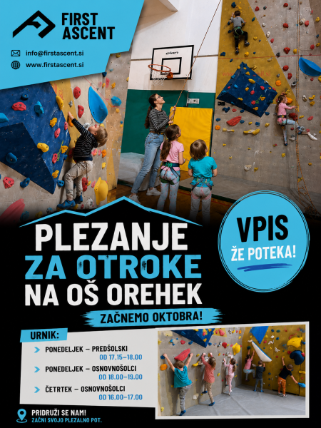 VPIS – plezanje na OŠ Orehek