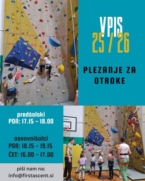 Plezanje na OŠ Orehek